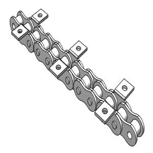 PEER CHAIN 10817 Roller Chain, 60 Pitch, 10 Feet Length | CL8EGQ