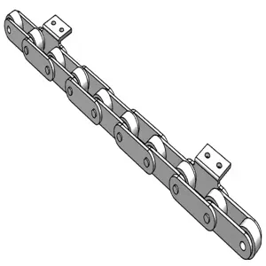 PEER CHAIN 11243 Roller Link Chain, C2082 Heavy Stainless Pitch, 10 Feet Length | CL8RMW