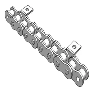 PEER CHAIN 11980 Roller Chain, 40 Pitch, 10 Feet Length | CL8AXY