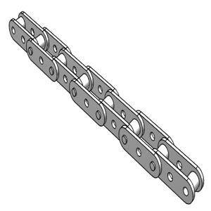 PEER CHAIN 12822 Roller Chain, Heavy Pitch, 10 Feet Length | CL8PFX