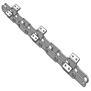 PEER CHAIN 24319 Roller Link Chain, C2080 Heavy Stainless Pitch, 50 Feet Length | CL8QVJ