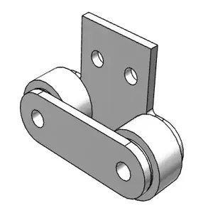 PEER CHAIN 2923 Roller Chain, C2042 Pitch, Sa-2 Roller Link | CL7ZJJ