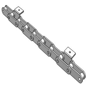 PEER CHAIN 32037 Roller Chain, C2050 Pitch, 50 Feet Length | CL8LGU