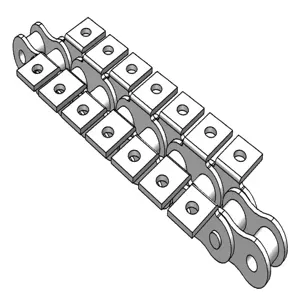 PEER CHAIN 34514 Roller Chain, 10 Feet Length, Stainless Steel | CL8ATB