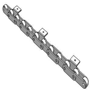 PEER CHAIN 37135 Roller Chain, C2052R Pitch, 100 Feet Length | CL8MVT