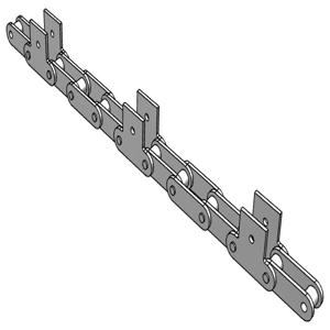 PEER CHAIN 39453 Roller Chain, C2040 Pitch, 100 Feet Length | CL8JQV