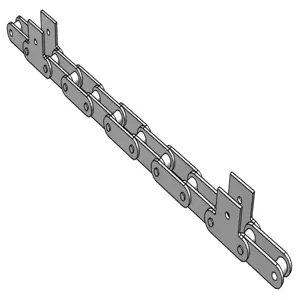 PEER CHAIN 40265 Roller Link Chain, C2080 Heavy Stainless Pitch, 50 Feet Length | CL8QWT