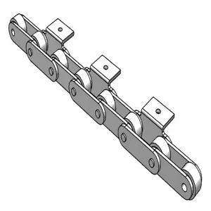 PEER CHAIN 41265 Roller Chain, 50 Feet Length, Stainless Steel | CL8RHU