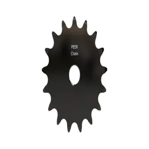 PEER CHAIN 43003 Sprocket, 1/2 Inch Size, Plain Bore, Hardened Teeth, Black Oxide | CL7ZRZ