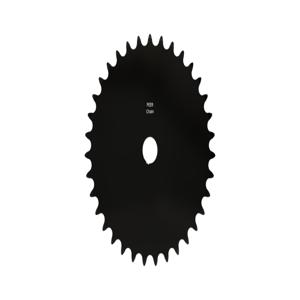 PEER CHAIN 43017 Sprocket, 5/8 Inch Size, Plain Bore, Hardened Teeth, Black Oxide | CL7ZTP