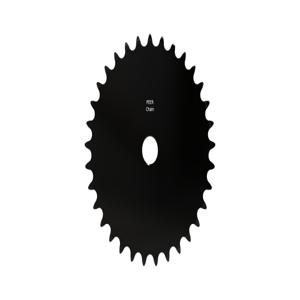 PEER CHAIN 43039 Sprocket, 19/32 Inch Size, Plain Bore, Hardened Teeth, Black Oxide | CL8BFE