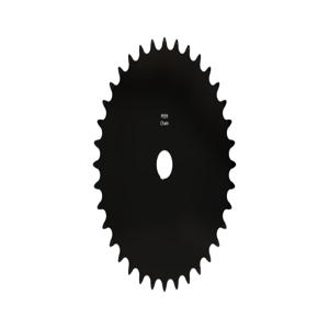 PEER CHAIN 43042 Sprocket, 19/32 Inch Size, Plain Bore, Hardened Teeth, Black Oxide | CL8BFH