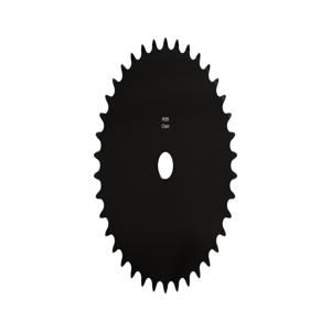 PEER CHAIN 43044 Sprocket, 19/32 Inch Size, Plain Bore, Hardened Teeth, Black Oxide | CL8BFK