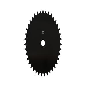 PEER CHAIN 43045 Sprocket, 19/32 Inch Size, Plain Bore, Hardened Teeth, Black Oxide | CL8BFL