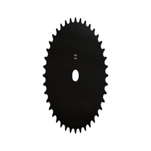 PEER CHAIN 43046 Sprocket, 23/32 Inch Size, Plain Bore, Hardened Teeth, Black Oxide | CL8BFM