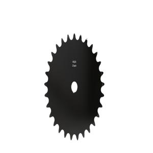 PEER CHAIN 43099 Sprocket, 23/32 Inch Size, Plain Bore, Hardened Teeth, Black Oxide | CL8FDV