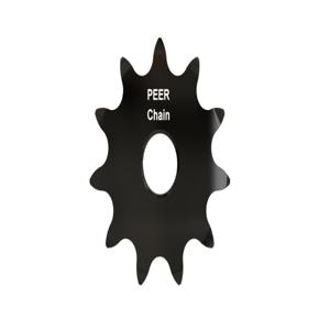 PEER CHAIN 43113 Sprocket, 15/16 Inch Size, Plain Bore, Hardened Teeth, Black Oxide | CL8GWK