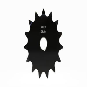 PEER CHAIN 43148 Sprocket, 1/2 Inch Size, Plain Bore, Hardened Teeth, Black Oxide | CL7ZUM