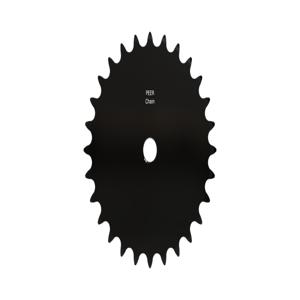 PEER CHAIN 43161 Sprocket, 1/2 Inch Size, Plain Bore, Hardened Teeth, Black Oxide | CL7ZWW