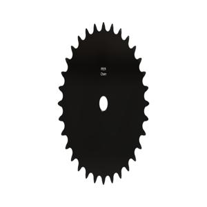 PEER CHAIN 43163 Sprocket, 1/2 Inch Size, Plain Bore, Hardened Teeth, Black Oxide | CL7ZXG