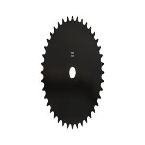 PEER CHAIN 43166 Sprocket, 5/8 Inch Size, Plain Bore, Hardened Teeth, Black Oxide | CL7ZXY