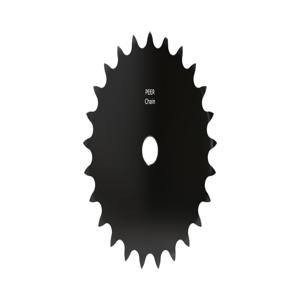 PEER CHAIN 43183 Sprocket, 5/8 Inch Size, Plain Bore, Hardened Teeth, Black Oxide | CL8BLT