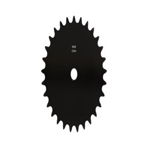 PEER CHAIN 43187 Sprocket, 5/8 Inch Size, Plain Bore, Hardened Teeth, Black Oxide | CL8BND