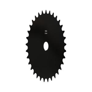 PEER CHAIN 43191 Sprocket, 5/8 Inch Size, Plain Bore, Hardened Teeth, Black Oxide | CL8BPJ