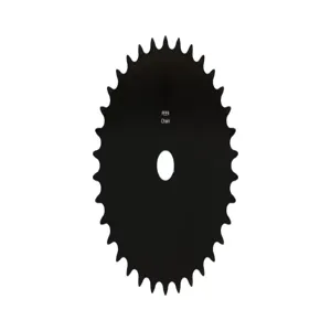 PEER CHAIN 43192 Sprocket, 5/8 Inch Size, Plain Bore, Hardened Teeth, Black Oxide | CL8BPQ