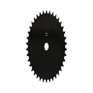 PEER CHAIN 43196 Sprocket, 5/8 Inch Size, Plain Bore, Hardened Teeth, Black Oxide | CL8BQW