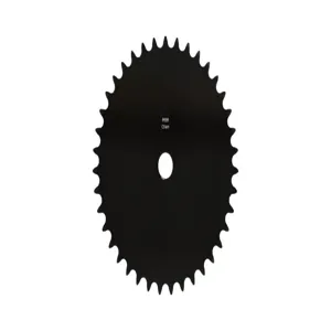 PEER CHAIN 43197 Sprocket, 5/8 Inch Size, Plain Bore, Hardened Teeth, Black Oxide | CL8BRC