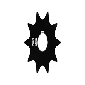 PEER CHAIN 43279 Sprocket, 1/2 Inch Size, Finished Bore, Hardened Teeth, Black Oxide | CL7ZTT