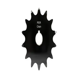 PEER CHAIN 43283 Sprocket, 1/2 Inch Size, Finished Bore, Hardened Teeth, Black Oxide | CL7ZUK