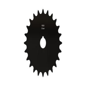 PEER CHAIN 43293 Sprocket, 1/2 Inch Size, Finished Bore, Hardened Teeth, Black Oxide | CL7ZWD