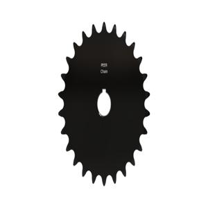 PEER CHAIN 43312 Sprocket, 5/8 Inch Size, Finished Bore, Hardened Teeth, Black Oxide | CL7ZWP