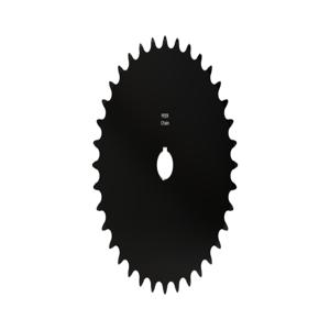 PEER CHAIN 43318 Sprocket, 5/8 Inch Size, Finished Bore, Hardened Teeth, Black Oxide | CL7ZXX