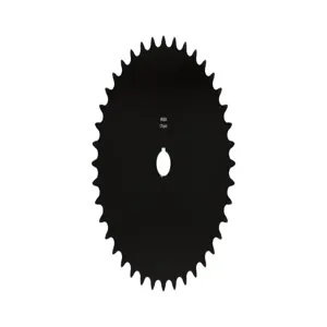 PEER CHAIN 43319 Sprocket, 5/8 Inch Size, Finished Bore, Hardened Teeth, Black Oxide | CL7ZYC