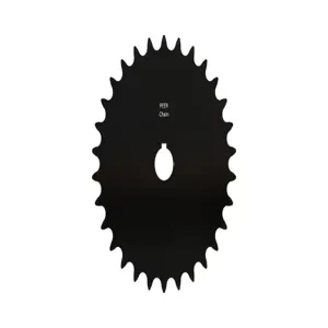 PEER CHAIN 43342 Sprocket, 1 Inch Size, Finished Bore, Hardened Teeth, Black Oxide | CL7ZXC