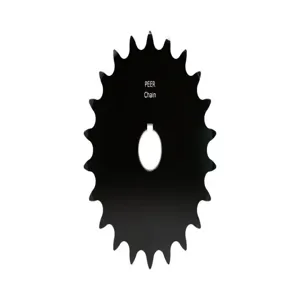 PEER CHAIN 43389 Sprocket, 5/8 Inch Size, Finished Bore, Hardened Teeth, Black Oxide | CL8BKW