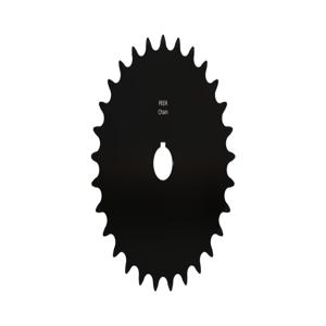 PEER CHAIN 43396 Sprocket, 5/8 Inch Size, Finished Bore, Hardened Teeth, Black Oxide | CL8BNL