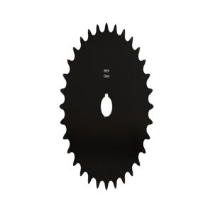 PEER CHAIN 43399 Sprocket, 5/8 Inch Size, Finished Bore, Hardened Teeth, Black Oxide | CL8BPH