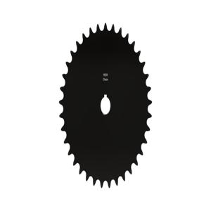 PEER CHAIN 43404 Sprocket, 5/8 Inch Size, Finished Bore, Hardened Teeth, Black Oxide | CL8BQV