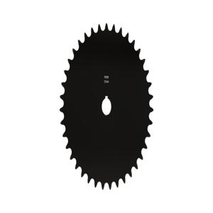 PEER CHAIN 43406 Sprocket, 5/8 Inch Size, Finished Bore, Hardened Teeth, Black Oxide | CL8BRH