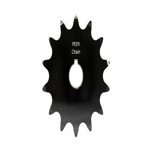 PEER CHAIN 43412 Sprocket, 3/4 Inch Size, Finished Bore, Hardened Teeth, Black Oxide | CL8BGU