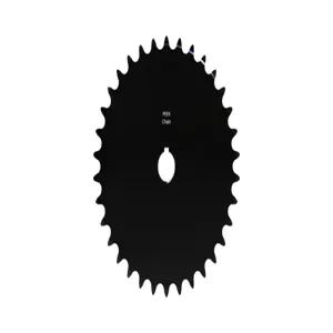 PEER CHAIN 43432 Sprocket, 3/4 Inch Size, Finished Bore, Hardened Teeth, Black Oxide | CL8BPX