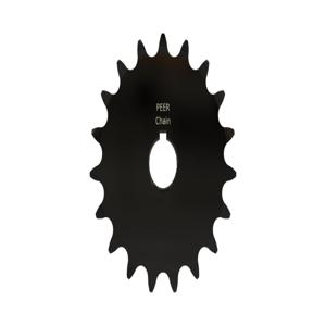 PEER CHAIN 43527 Sprocket, 1-3/16 Inch Size, Finished Bore, Hardened Teeth, Black Oxide | CL8BJP