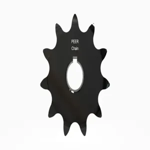 PEER CHAIN 43601 Sprocket, 5/8 Inch Size, Finished Bore, Hardened Teeth, Black Oxide | CL8DJC