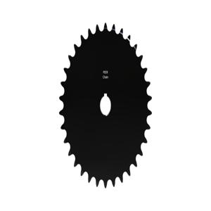 PEER CHAIN 43836 Sprocket, 1-1/2 Inch Size, Finished Bore, Hardened Teeth, Black Oxide | CL8DTY