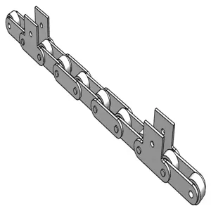 PEER CHAIN 44458 Roller Chain, 100 Feet Length, Stainless Steel | CL8KVV