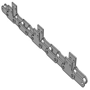 PEER CHAIN 44734 Roller Chain, C2050 Pitch, 50 Feet Length | CL8MDY